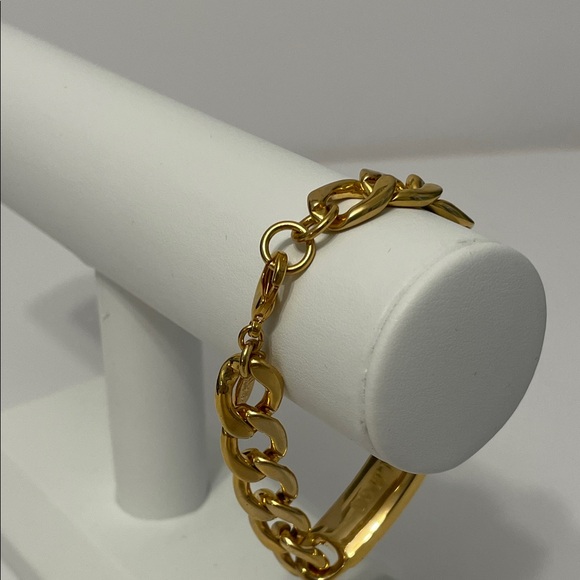 Joan Rivers Gold Tone ID Bracelet - Picture 6 of 12